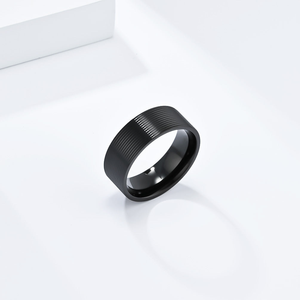 Black Class Ring