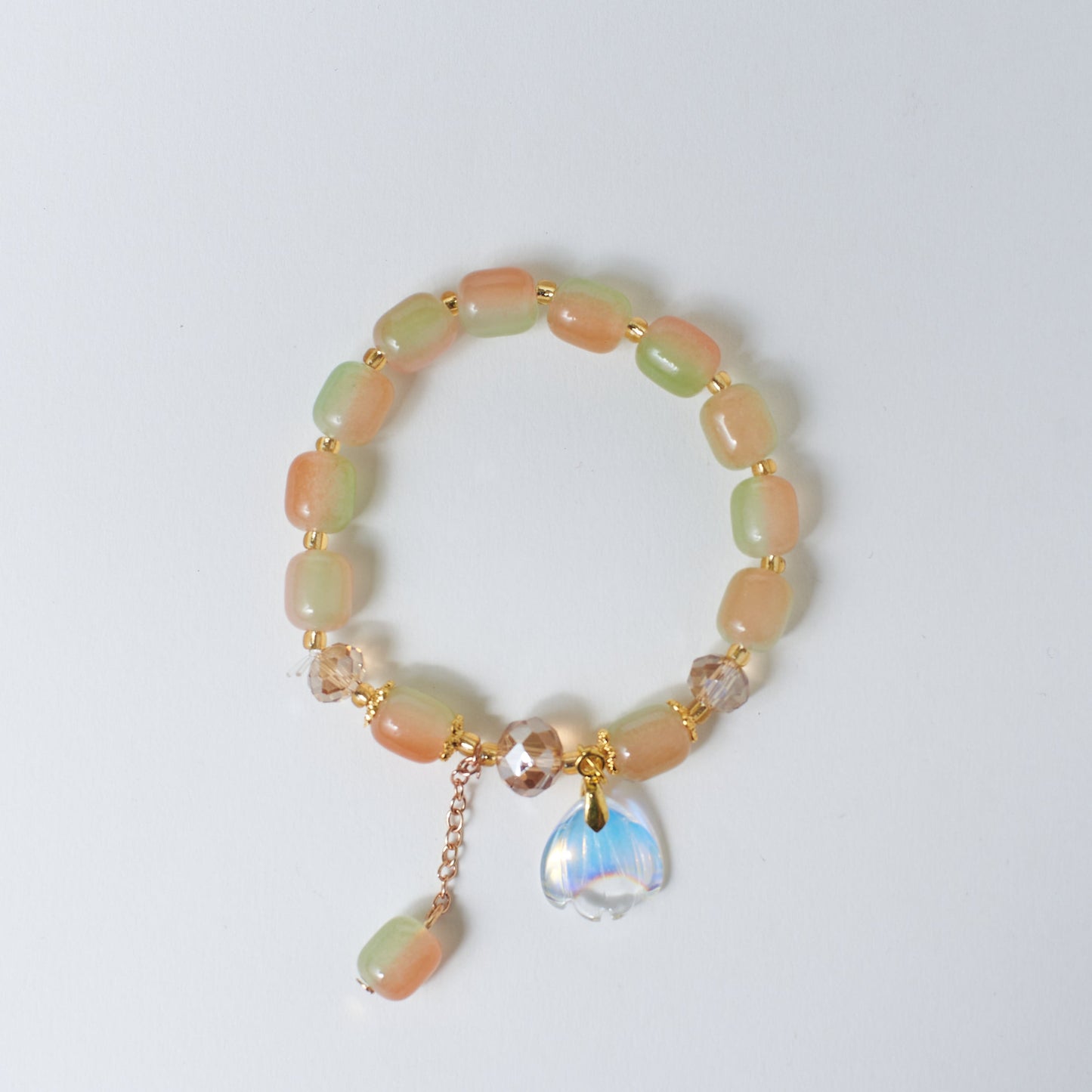 Angelite Soothing Beaded Bracelet