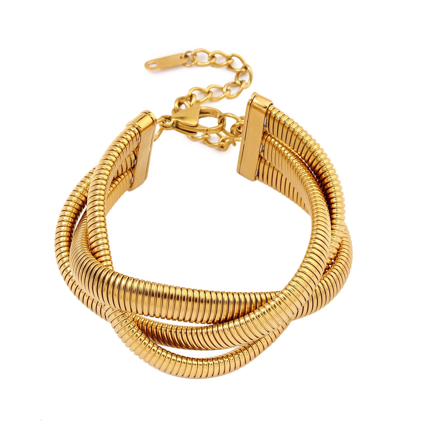 Twist N Turn Gold Bracelet