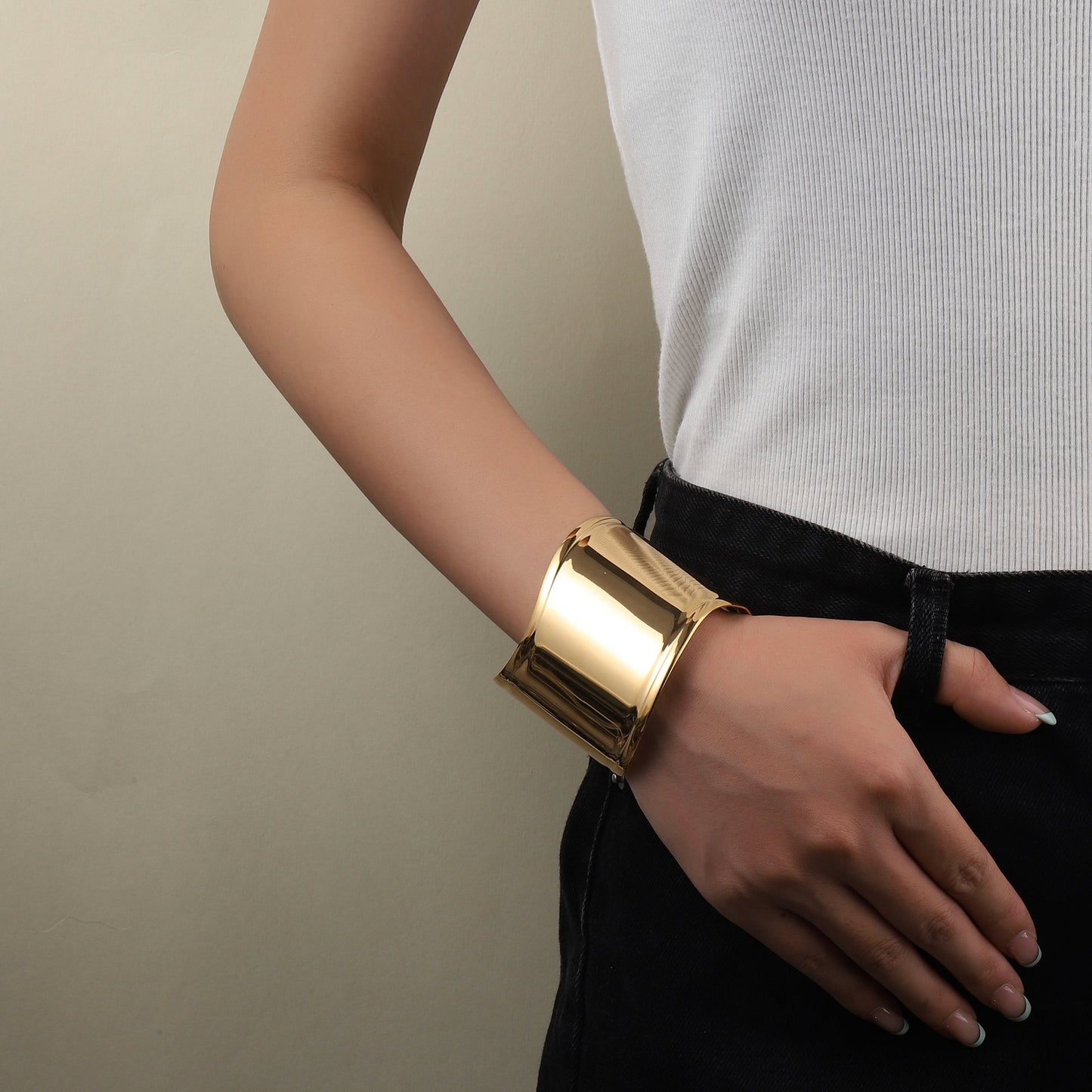 Big Bold Gold Cuff