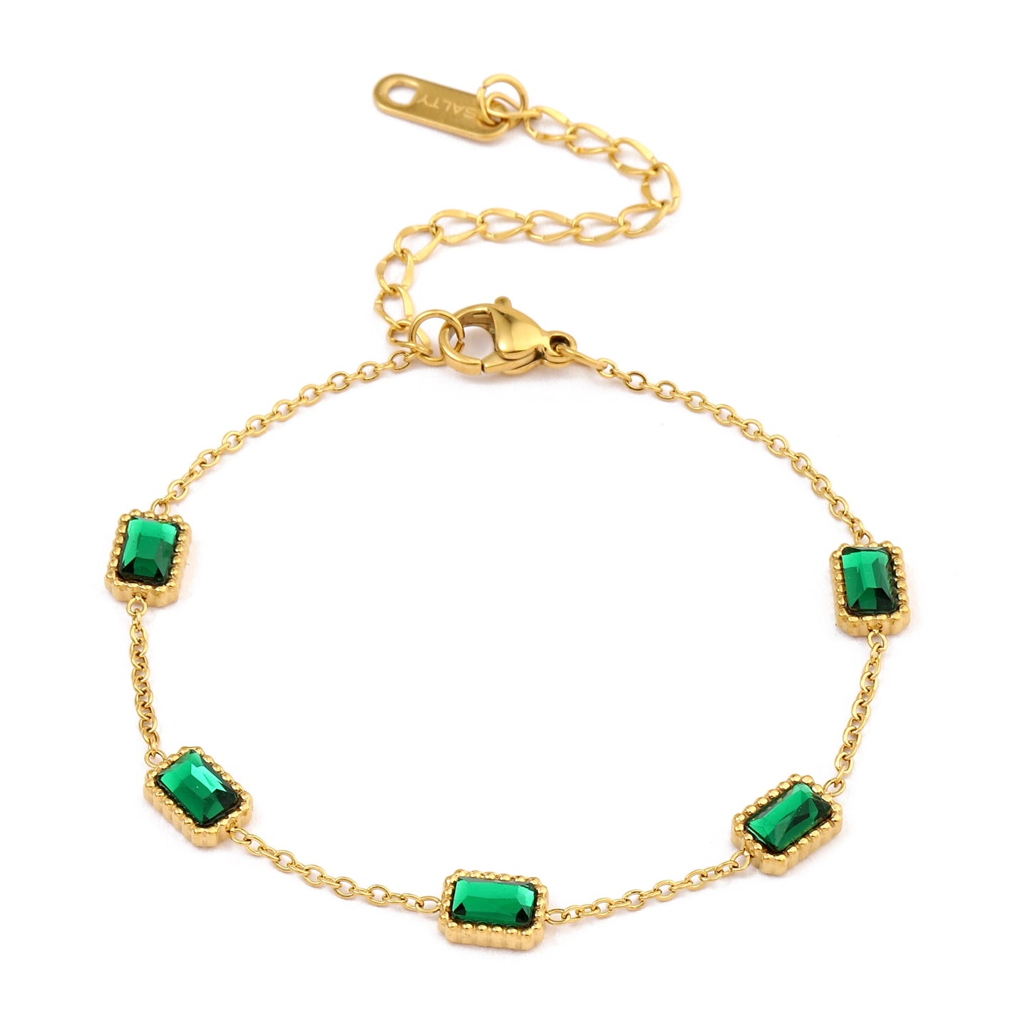 Tales of Emerald Gem Bracelet