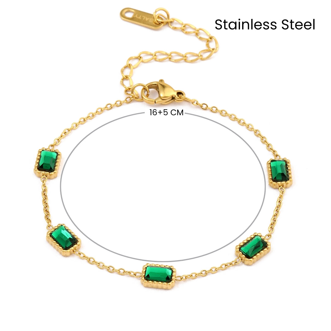 Tales of Emerald Gem Bracelet