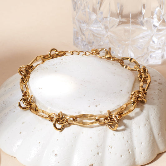 Twist of Fate Gold Bracelet