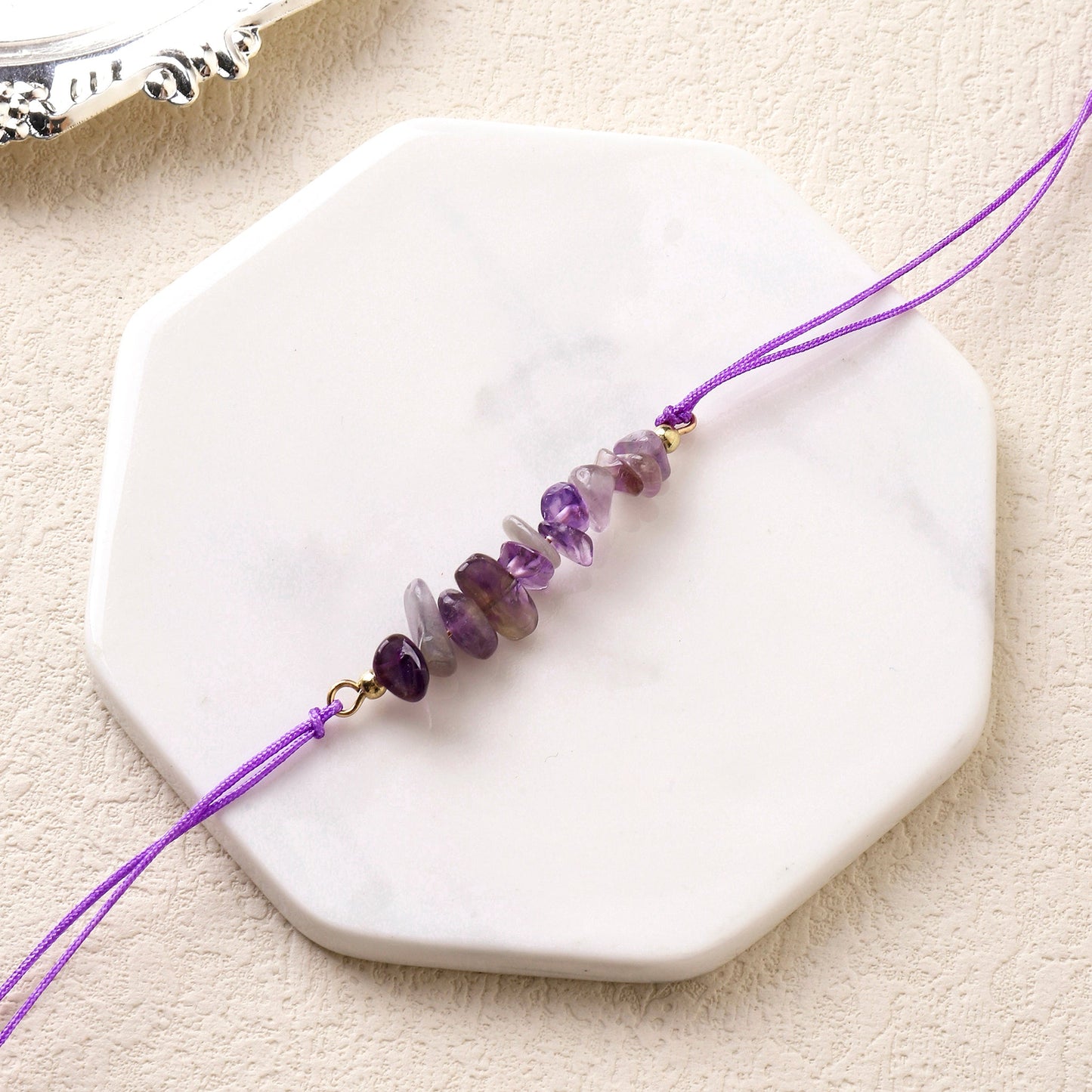 Amethyst Healing Rakhi