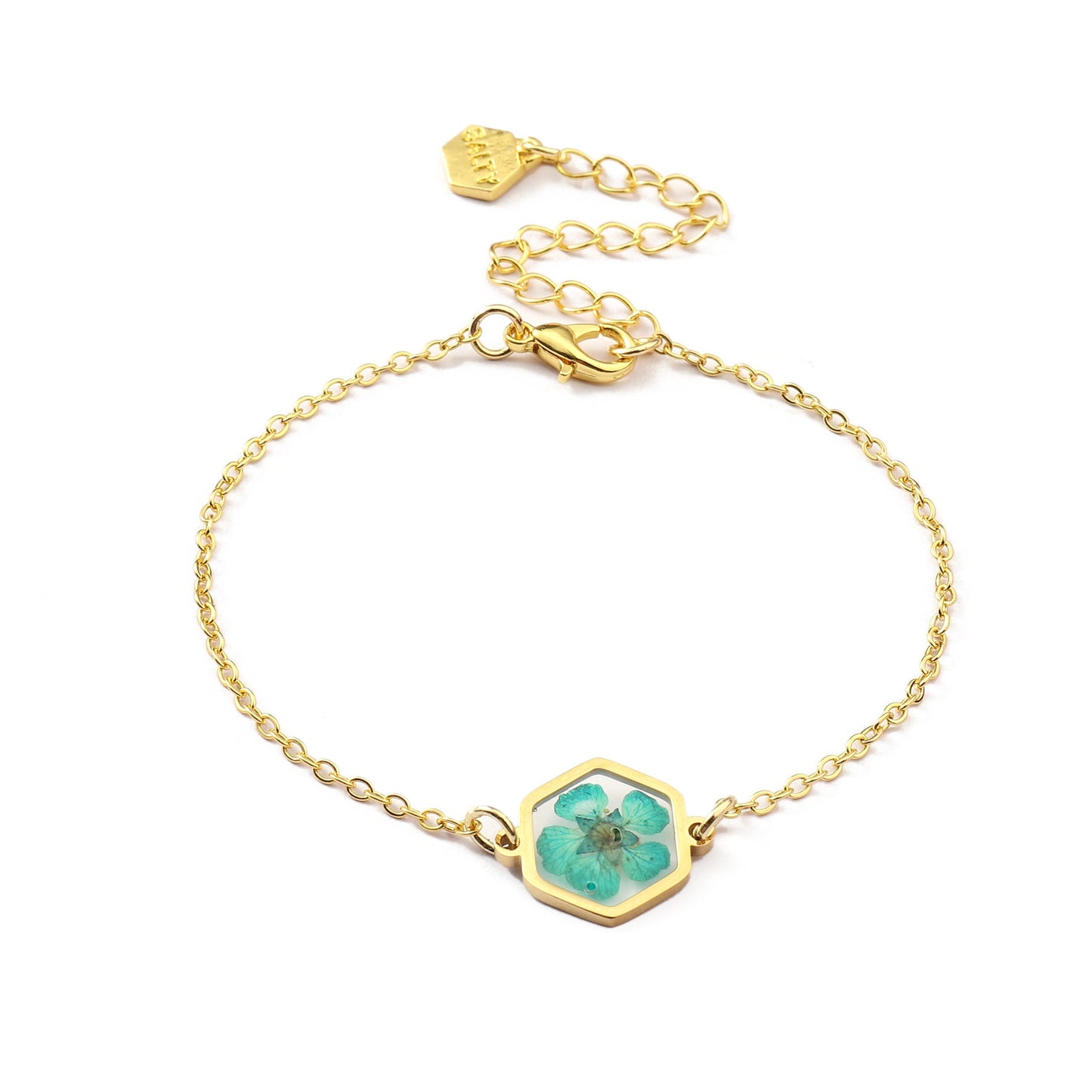 Aurora Resin Gold Bracelet