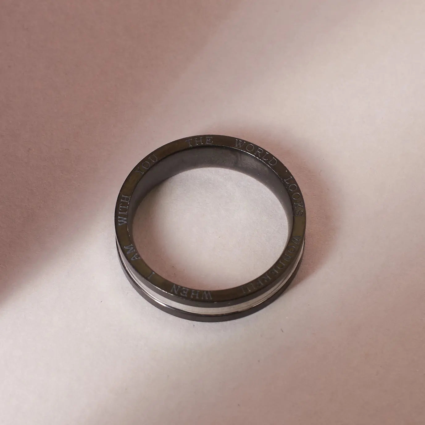 Black Chevalière Ring