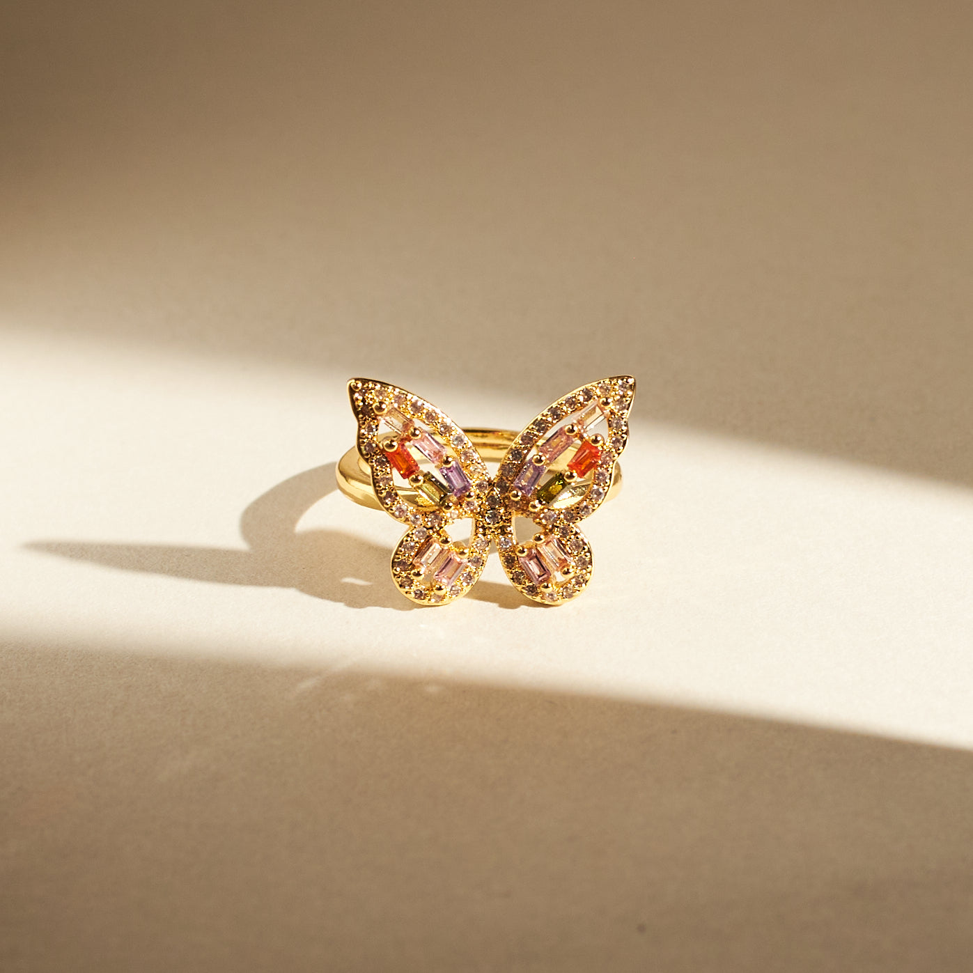 Brilliance Gala Butterfly Ring