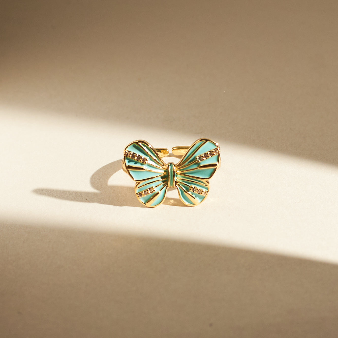 Butterfly Kiss Ring