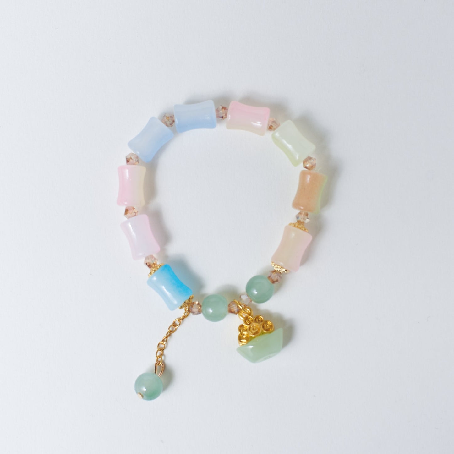 Citrine Joyful Beaded Bracelet