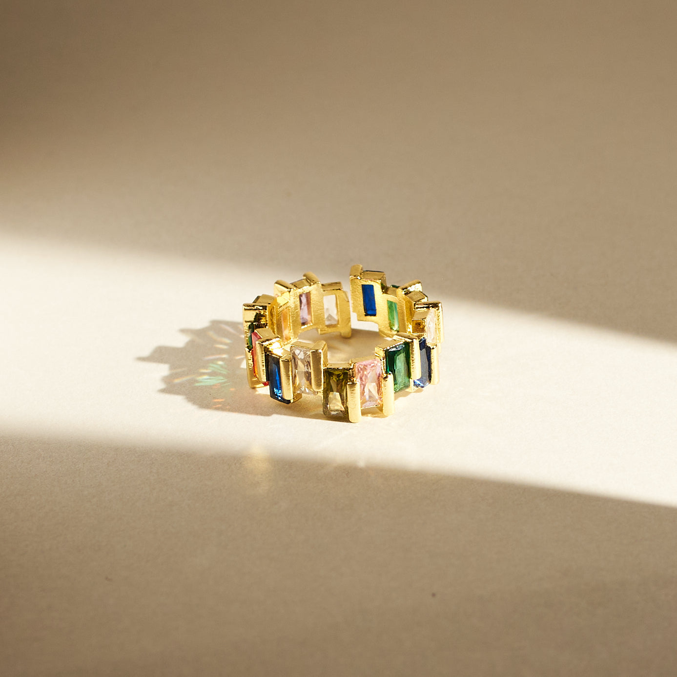 Colorful Glamour Ring