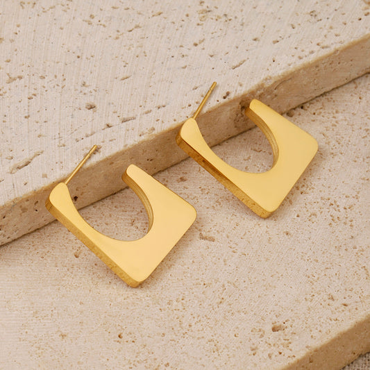 Billy Bold Gold Hoop Earring