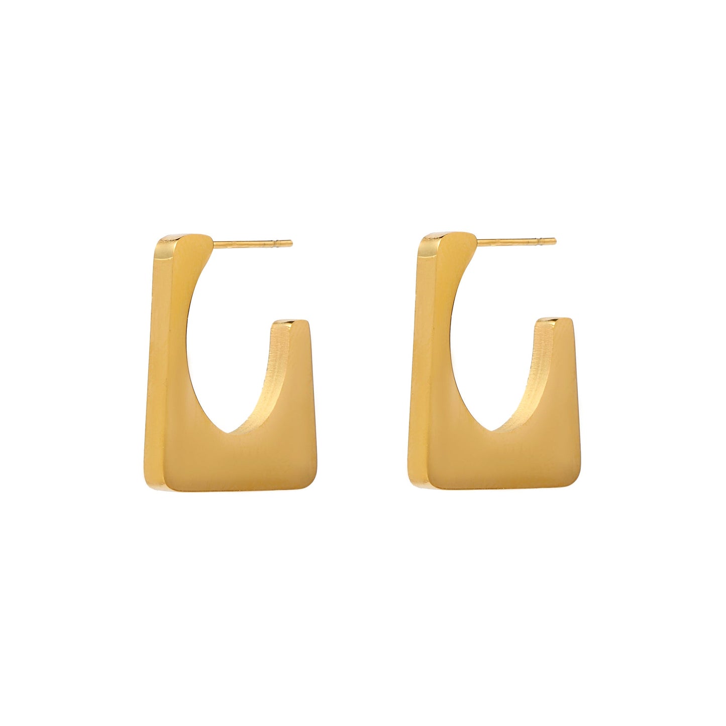 Billy Bold Gold Hoop Earring