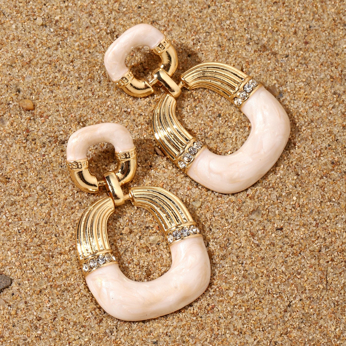 Blush Luxury Gold Earring