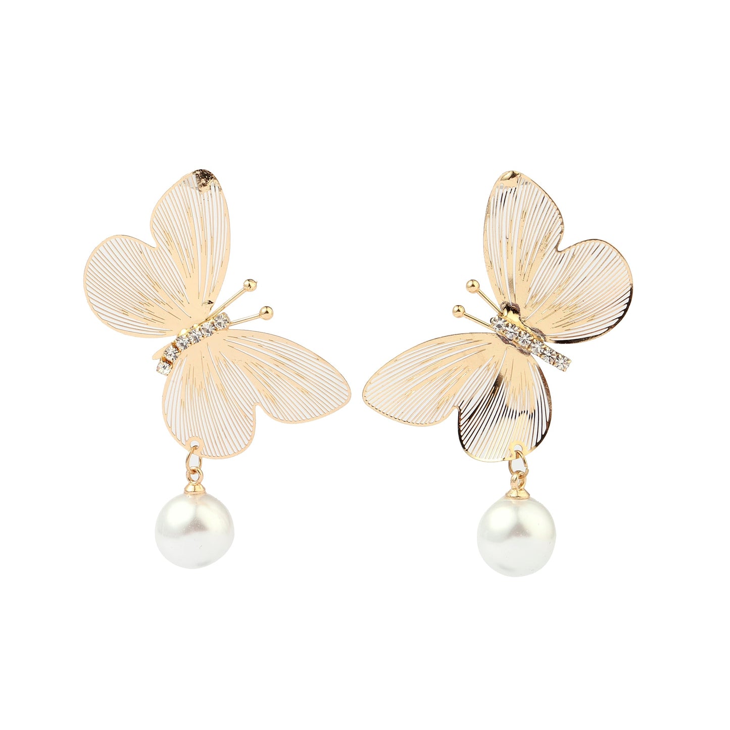 Buttery Pearl Luxury Gold Earring