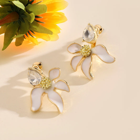 Anther Luxury Gold Earring