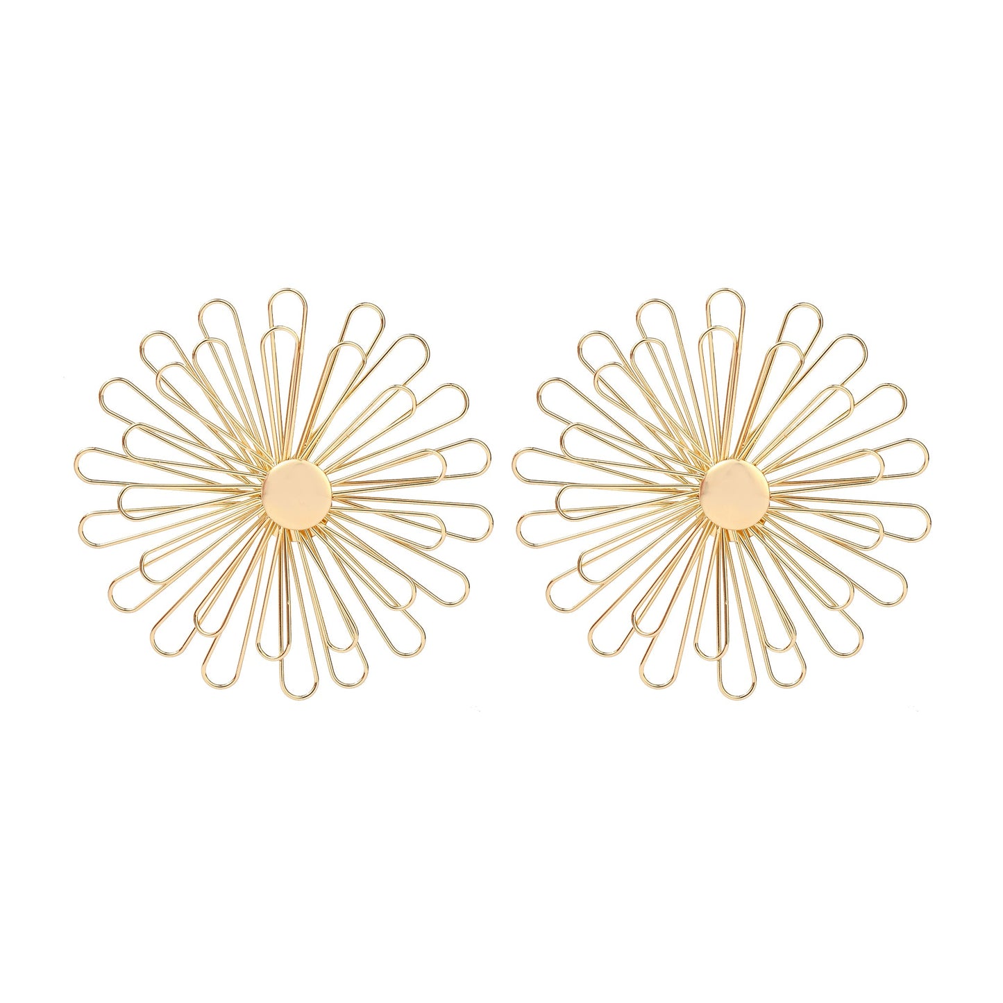 Blooming Luxury Gold Earring