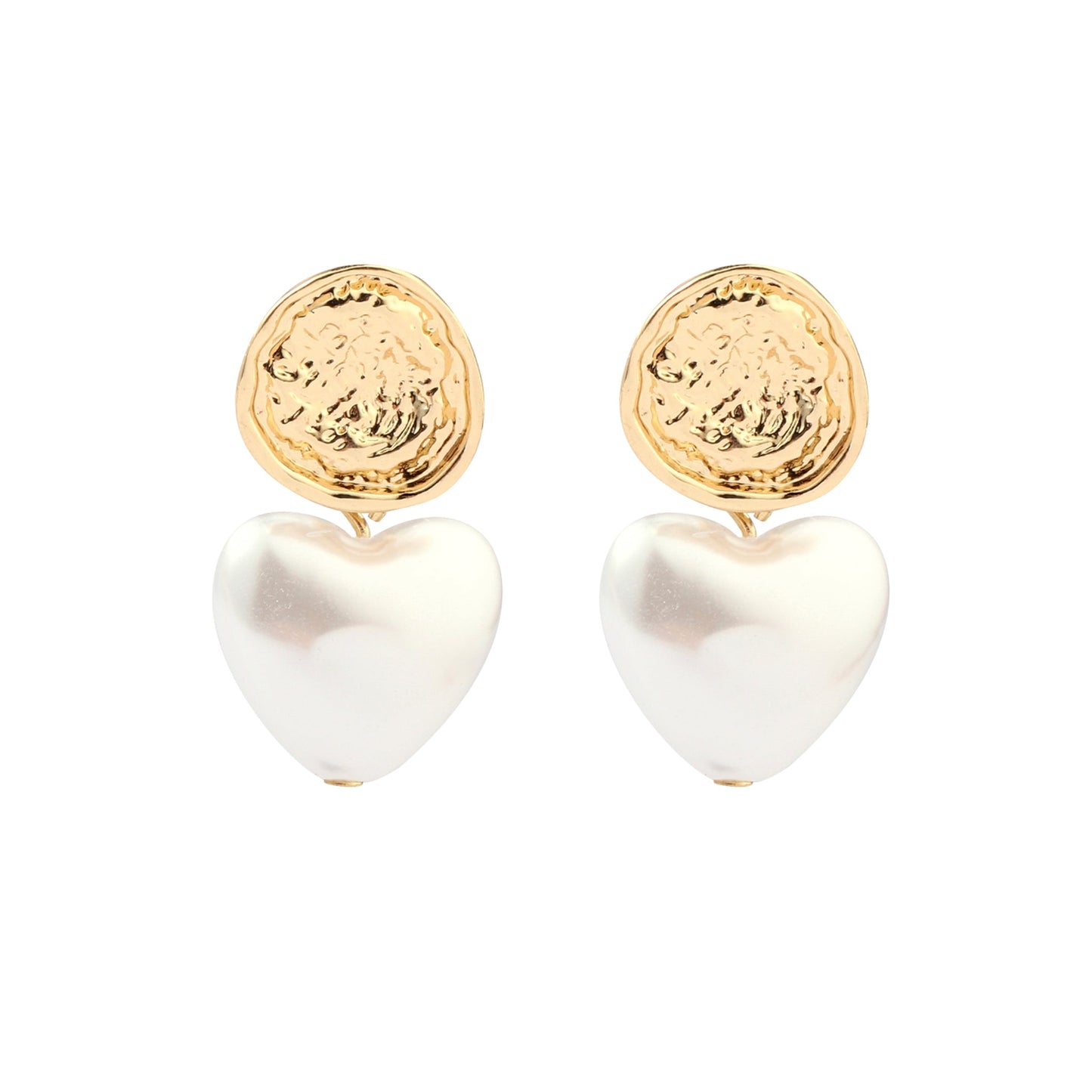 Bauble Heary Luxury Gold Earring