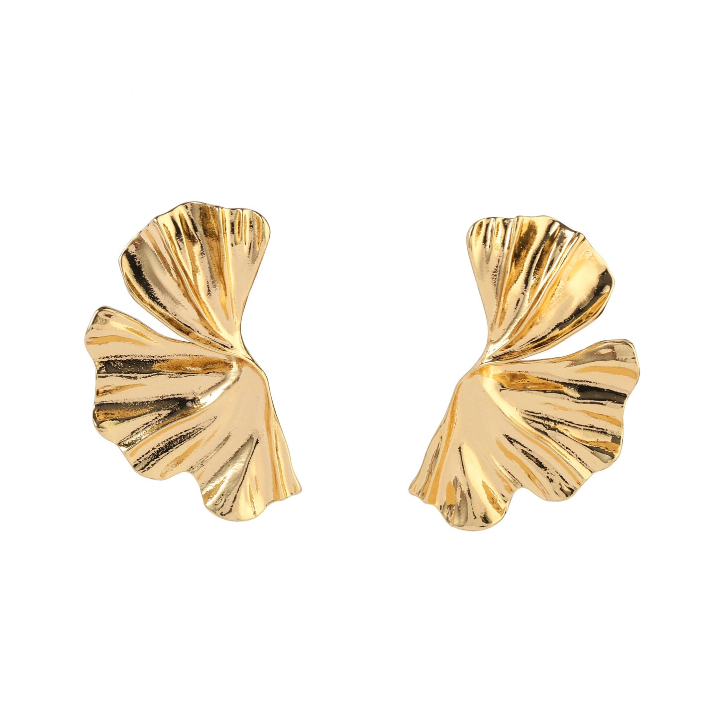 Alchemy Gold Petals Earring