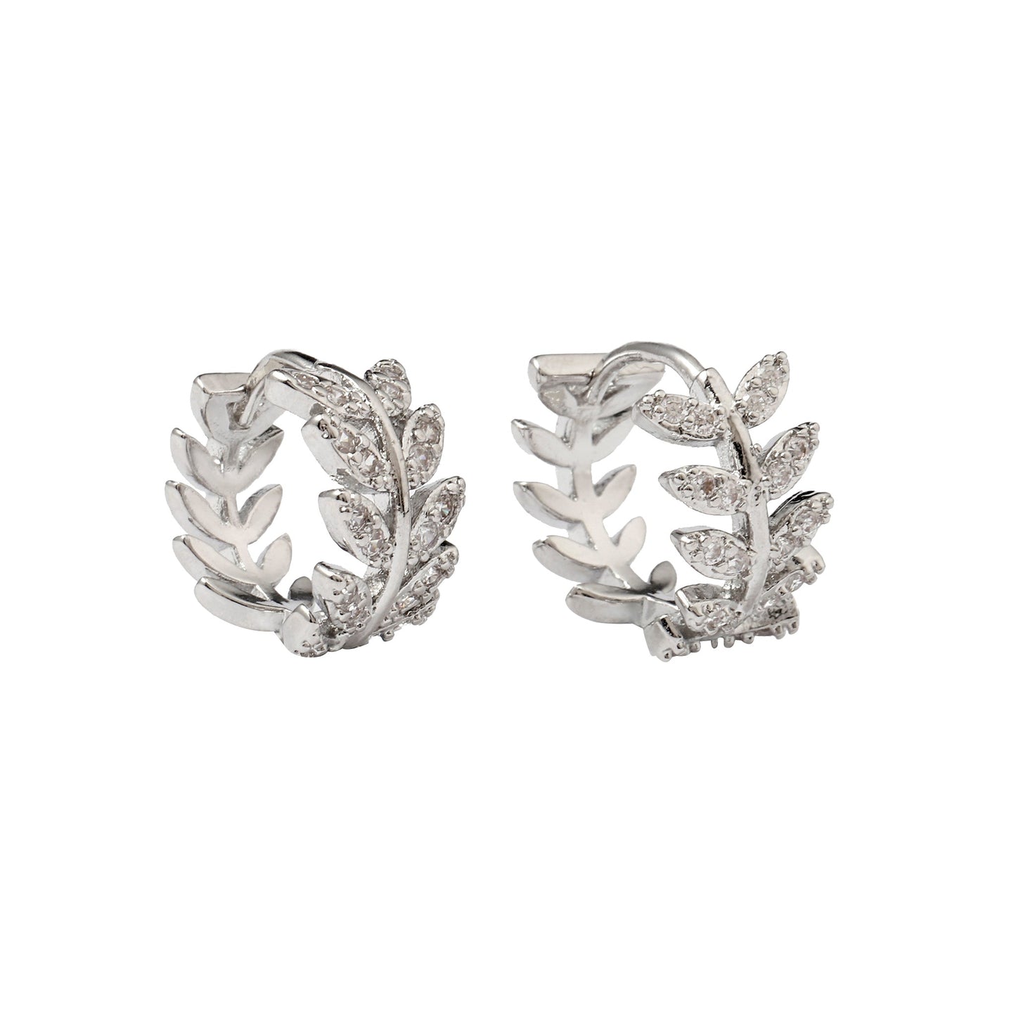 Anwen Floral Crystal Earring