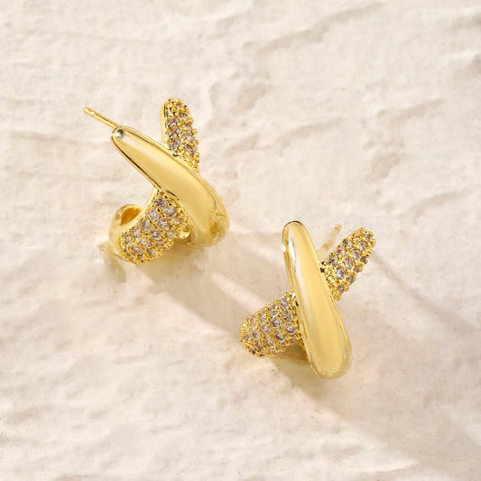 Asterin Gold Earring