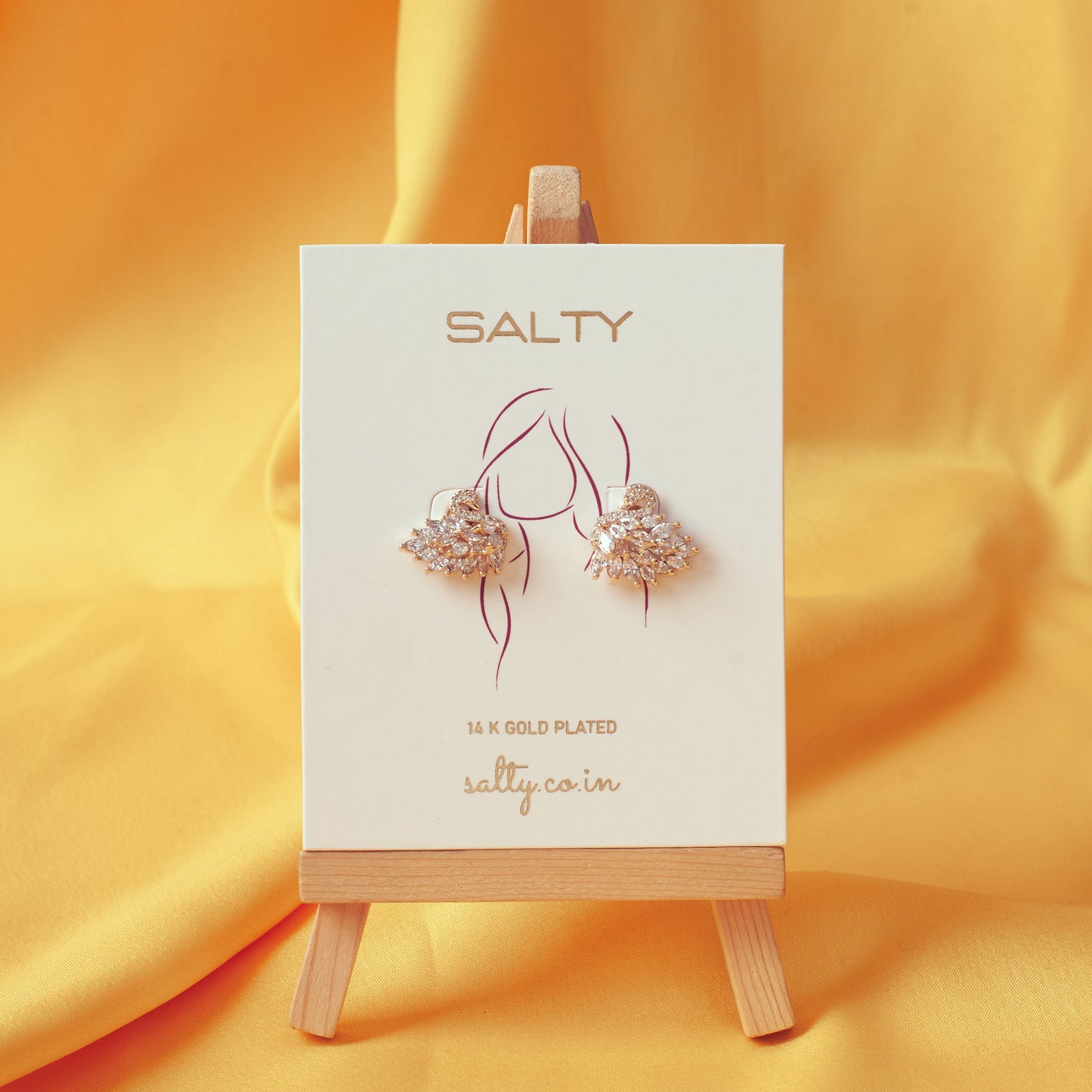 Swan Lake Crsytal Earrings