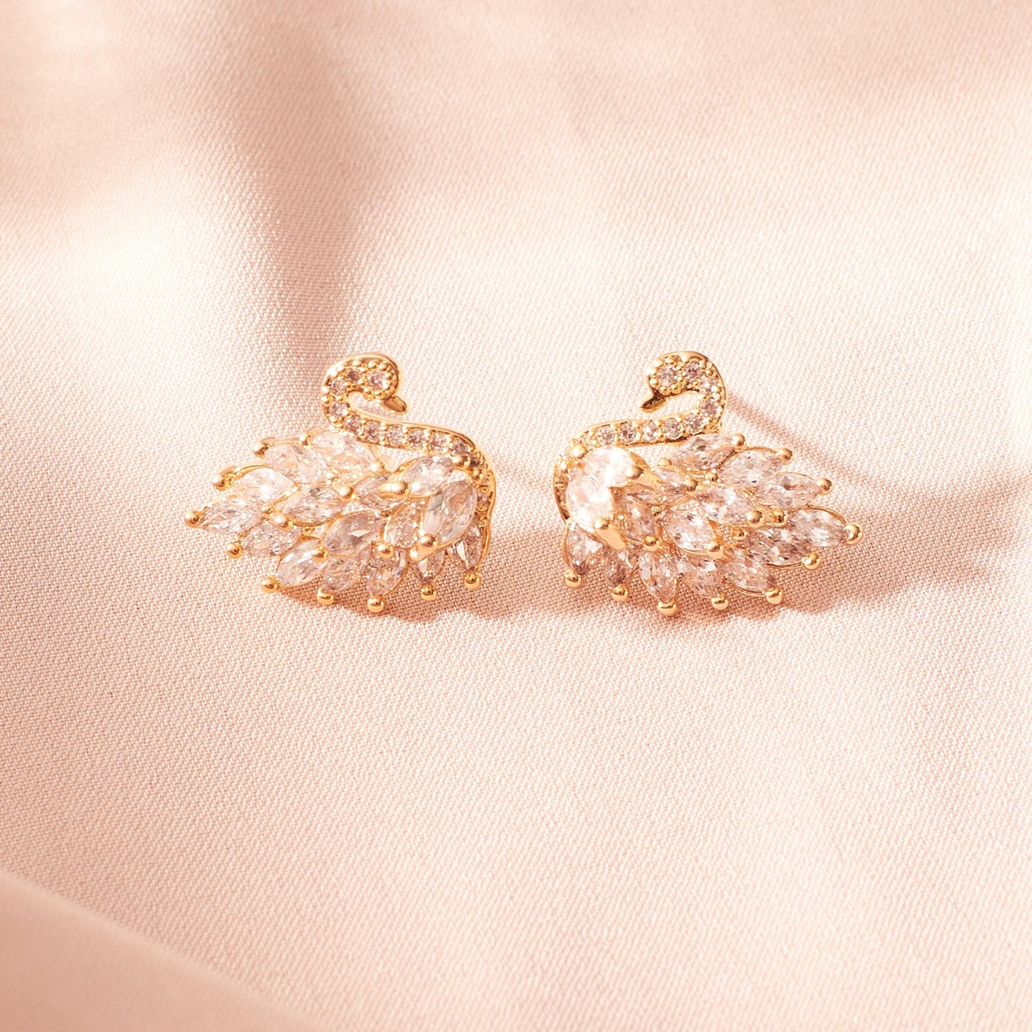 Swan Lake Crsytal Earrings