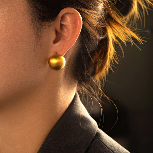 Statement Luxe Gold Earrings