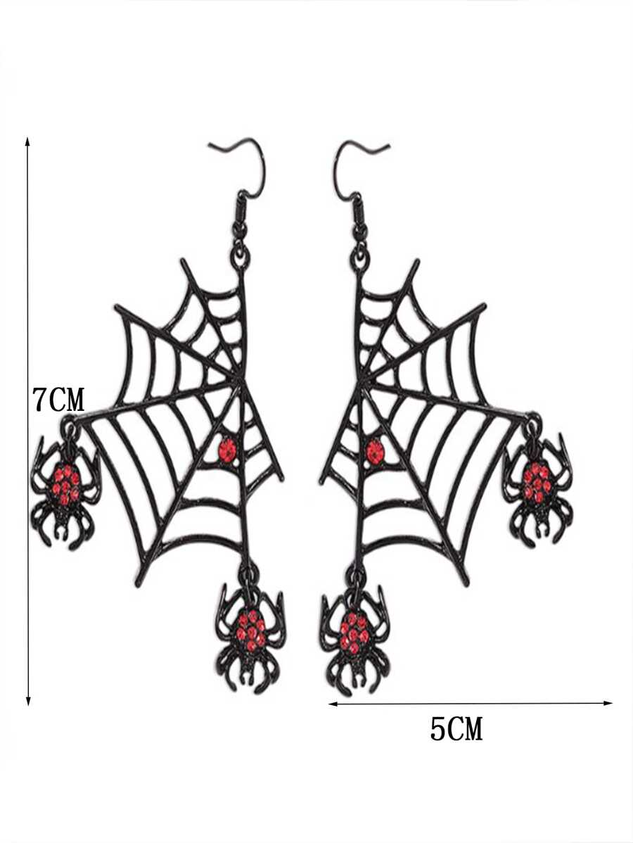 Venomous Web Drop Earrings