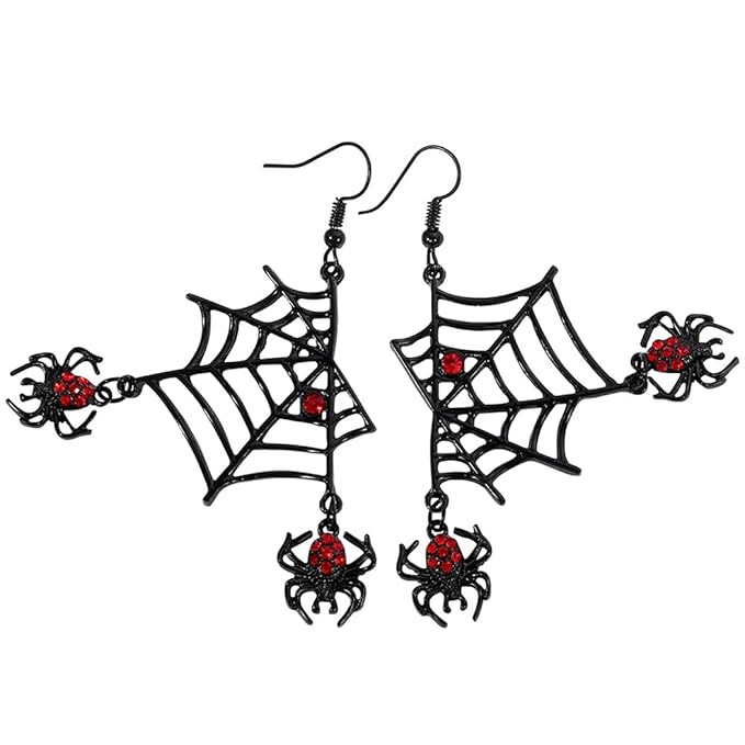 Venomous Web Drop Earrings