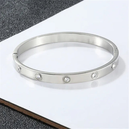 Cartier Diamond Band - Silver