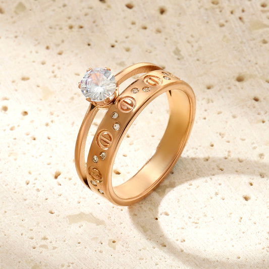 Aphelion Allure Rose Gold Ring