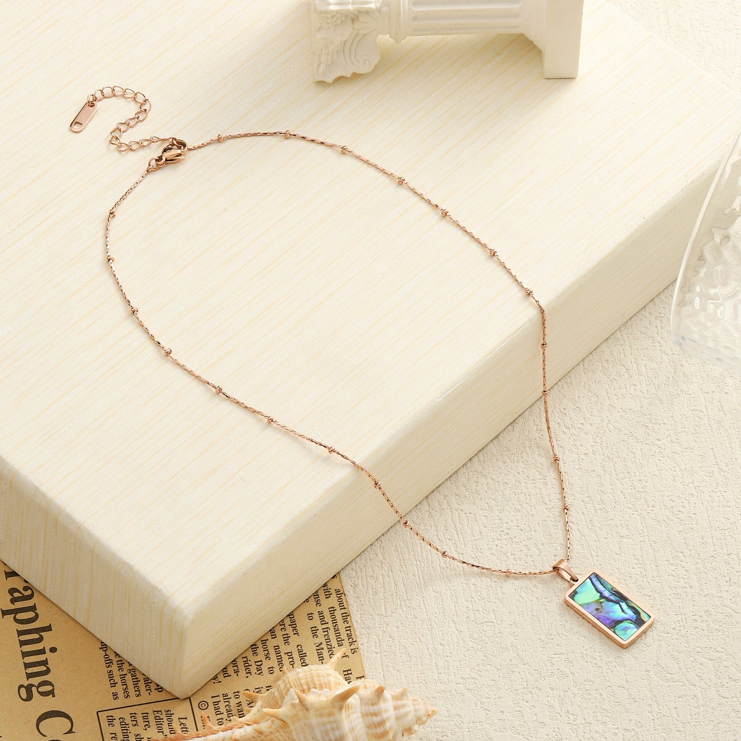 Artistic Alchemy Rose Gold Necklace