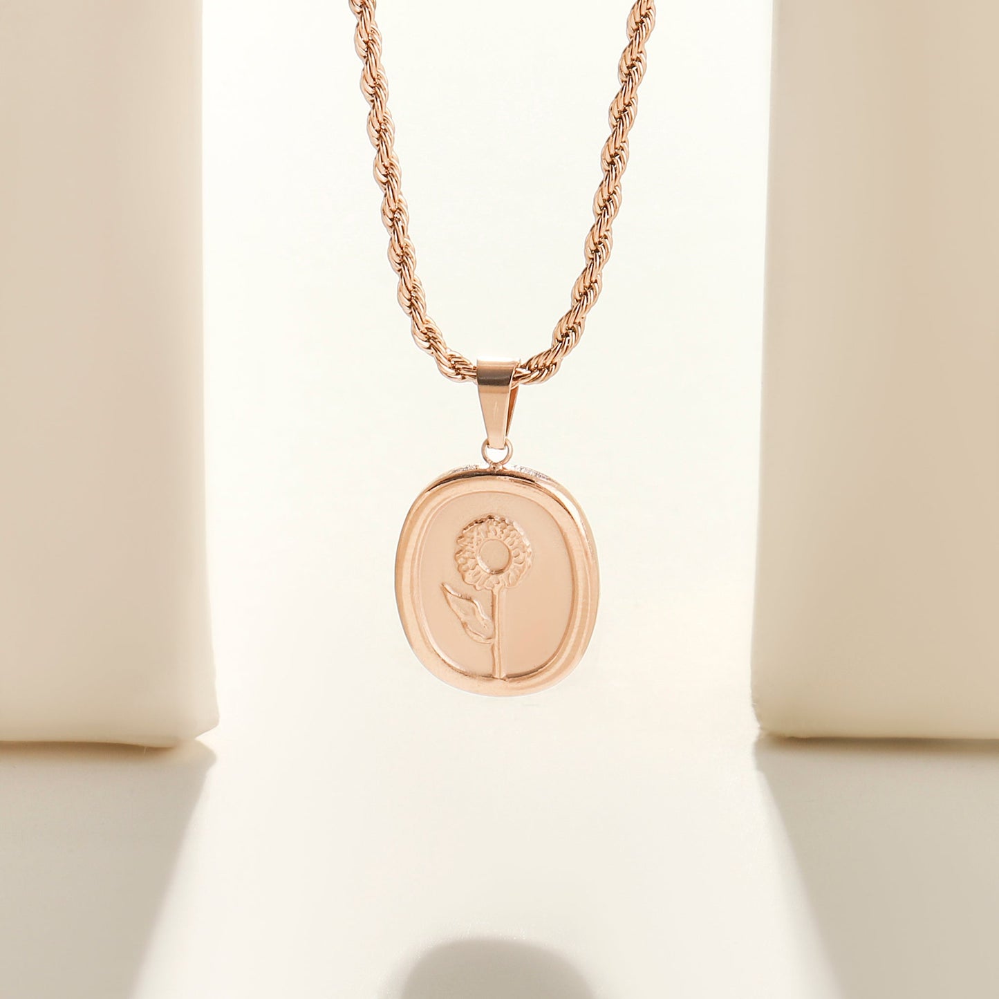 Beloved Bloom Rose Gold Necklace