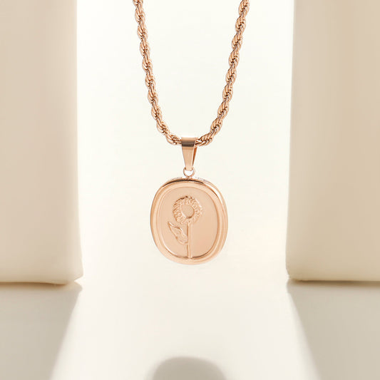 Beloved Bloom Rose Gold Necklace