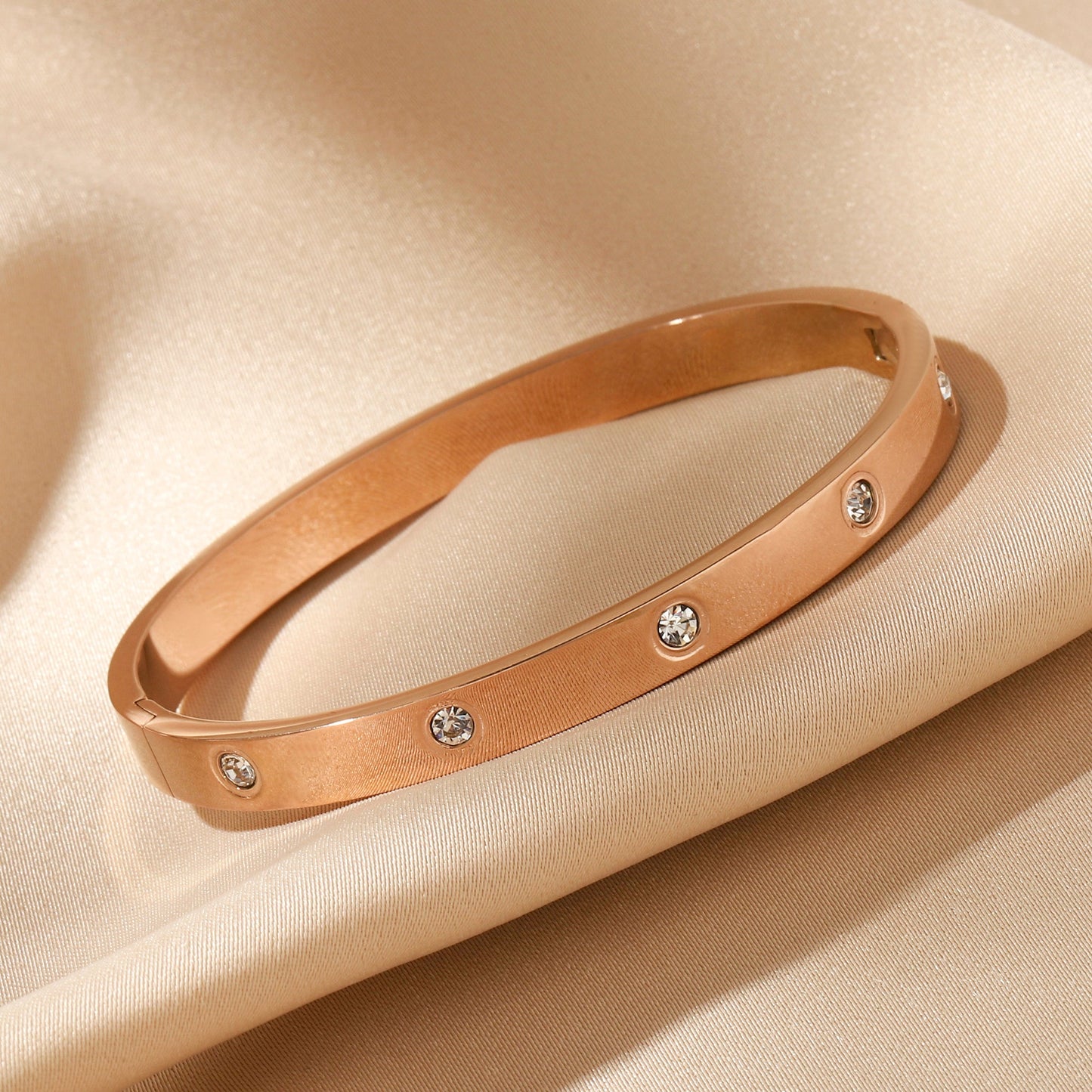 Cartier Diamond Band - Rose Gold