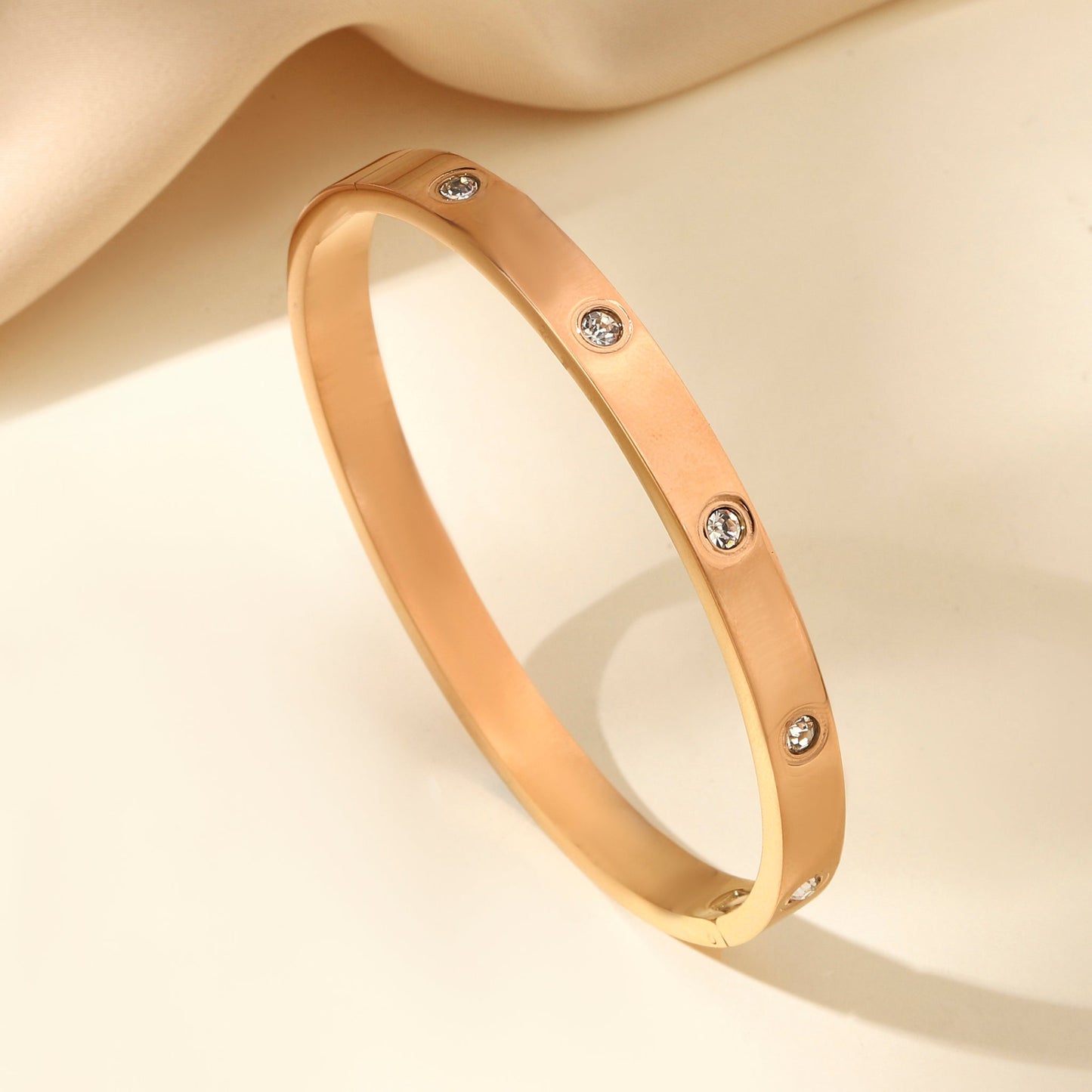 Cartier Diamond Band - Rose Gold