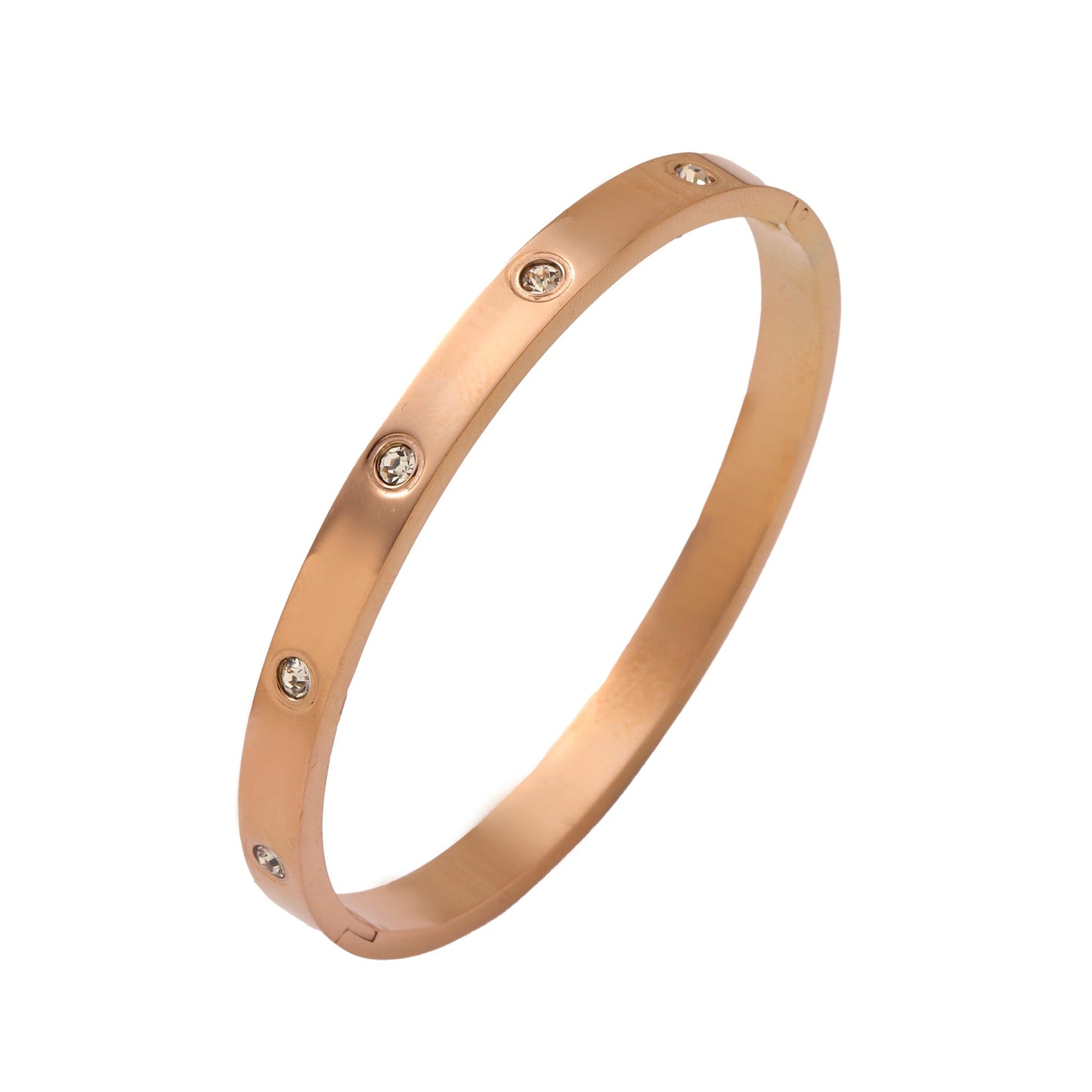 Cartier Diamond Band - Rose Gold