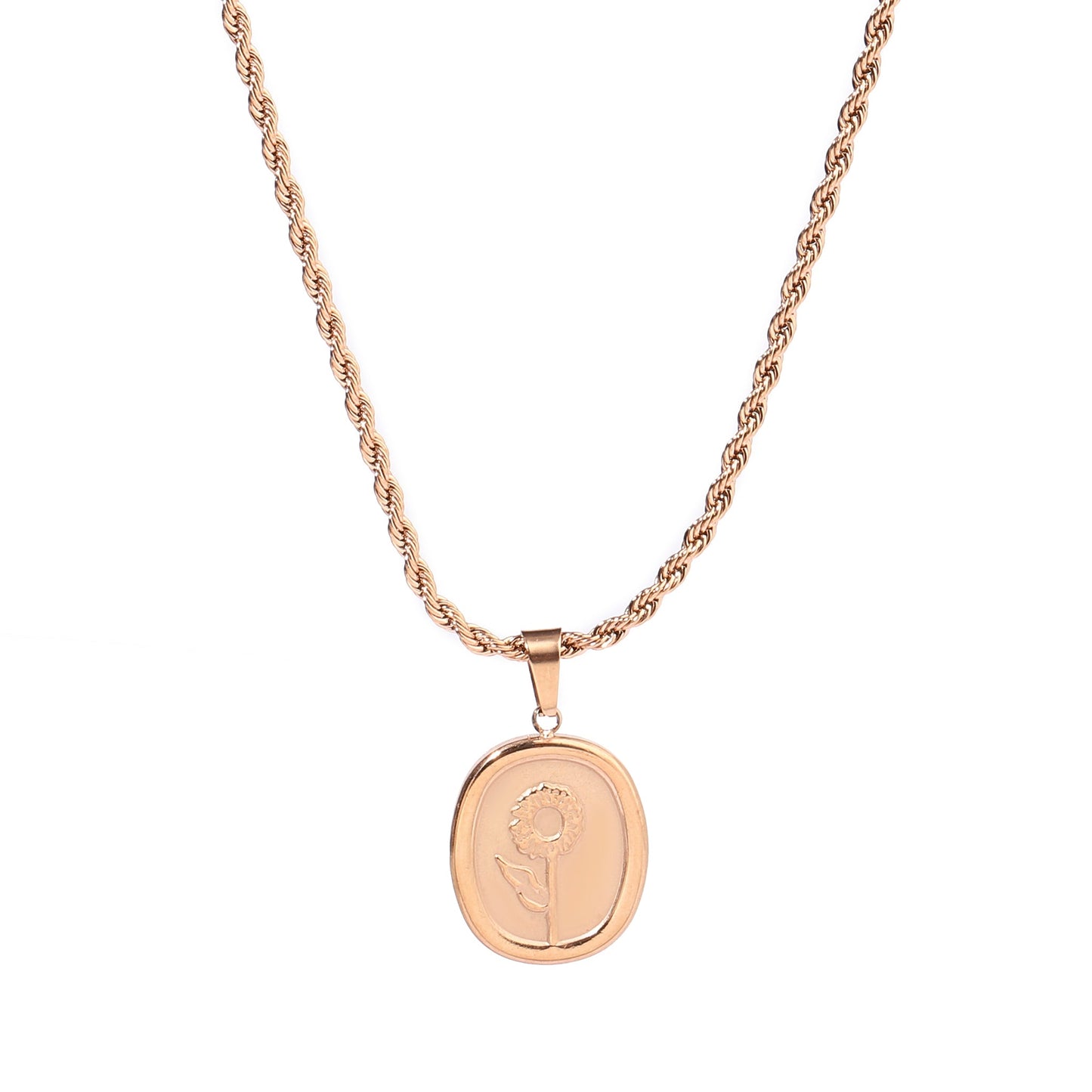 Beloved Bloom Rose Gold Necklace