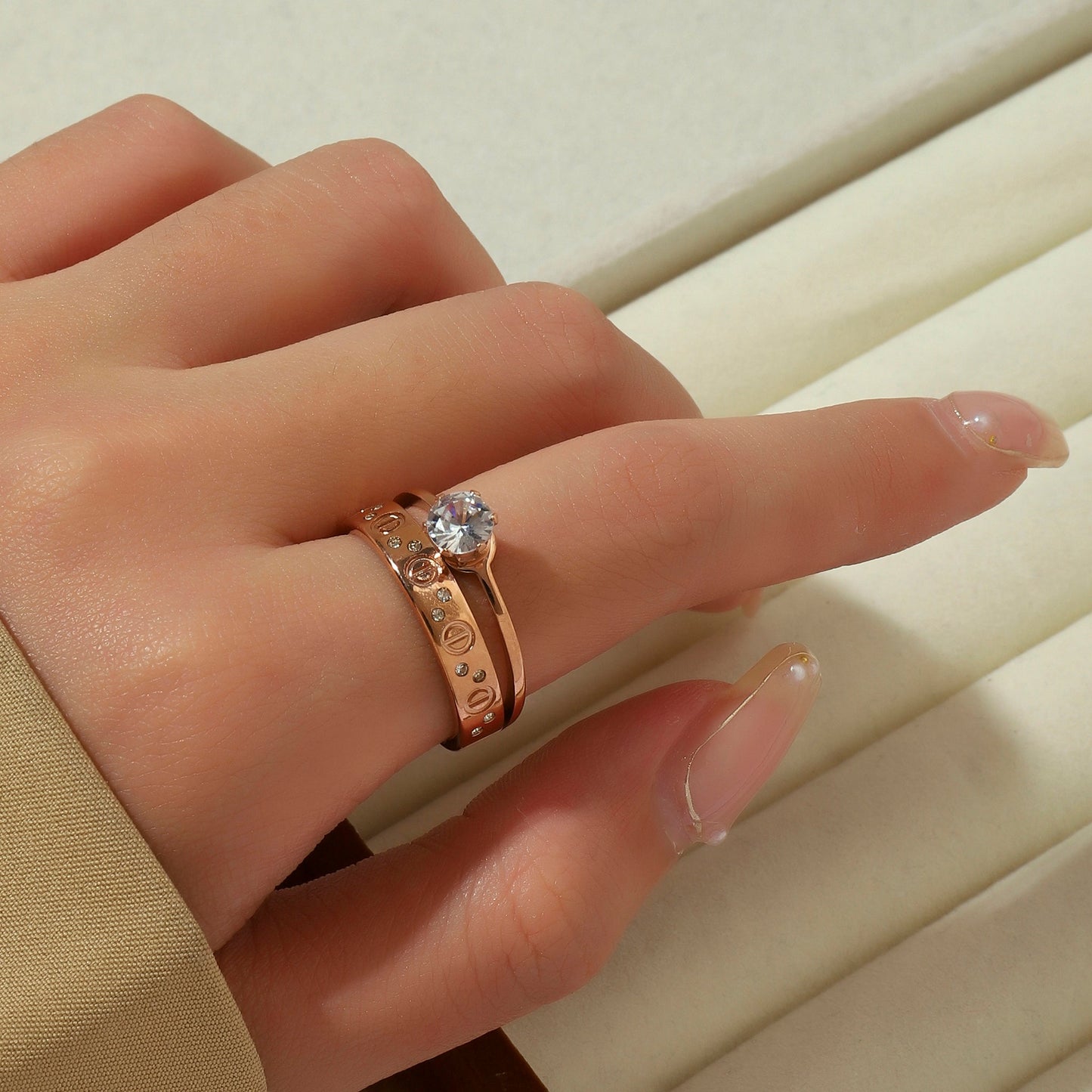 Aphelion Allure Rose Gold Ring