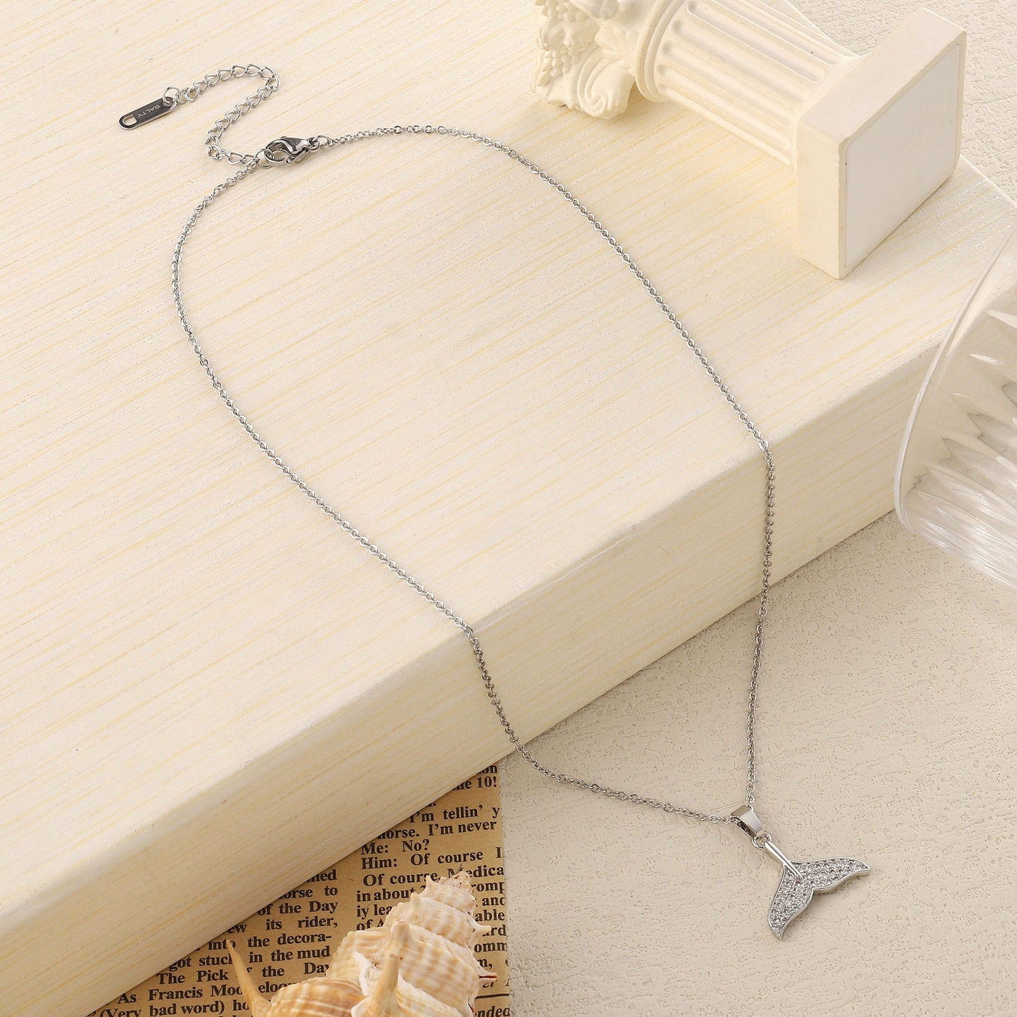 Whale Fin Necklace