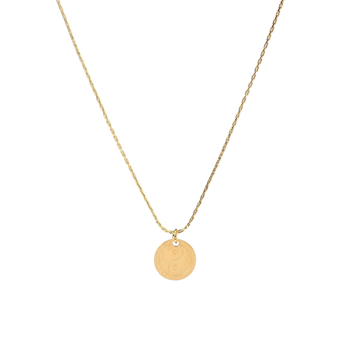 Yang Yin Gold Necklace