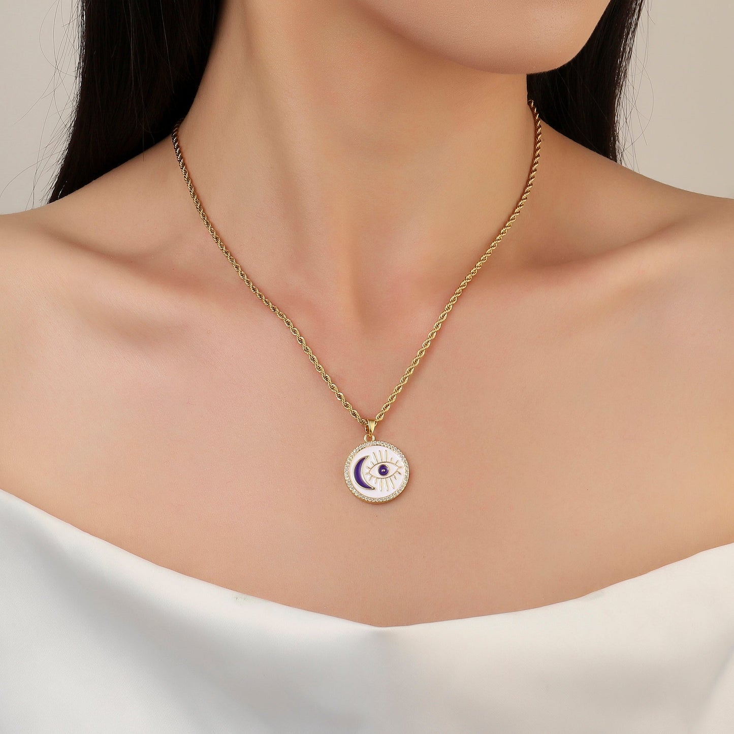 Astrid Evil Eye Necklace