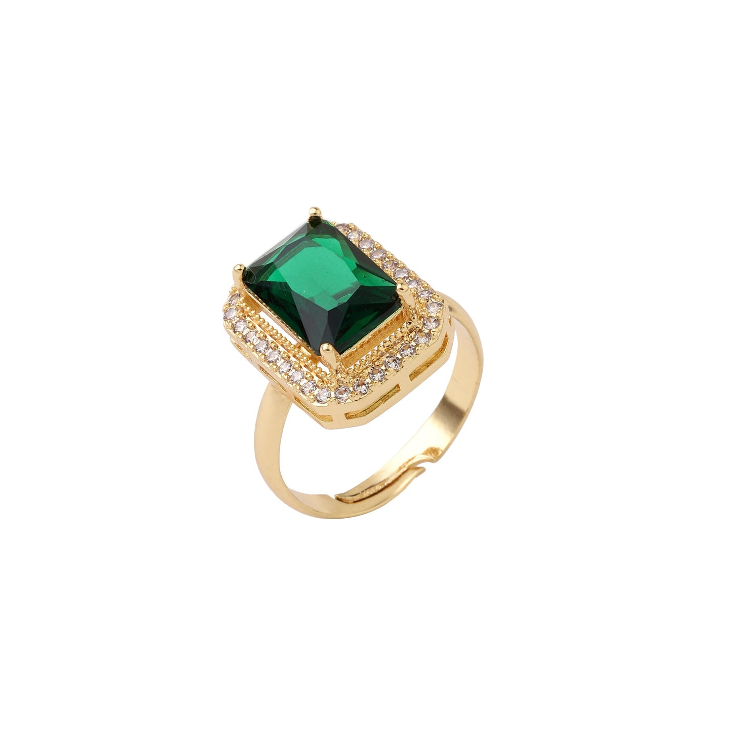 Artemisia Emerald Solitaire Ring