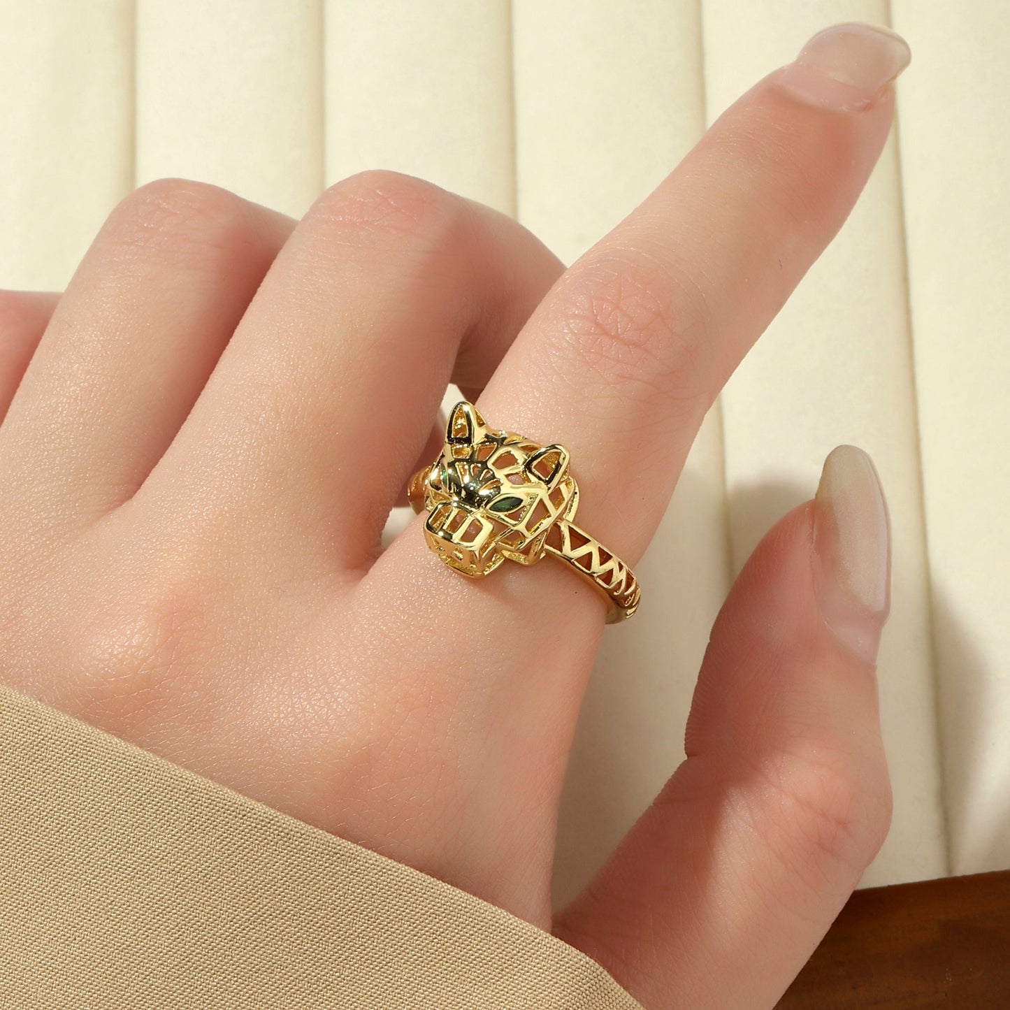 Beastly Gaze Ring