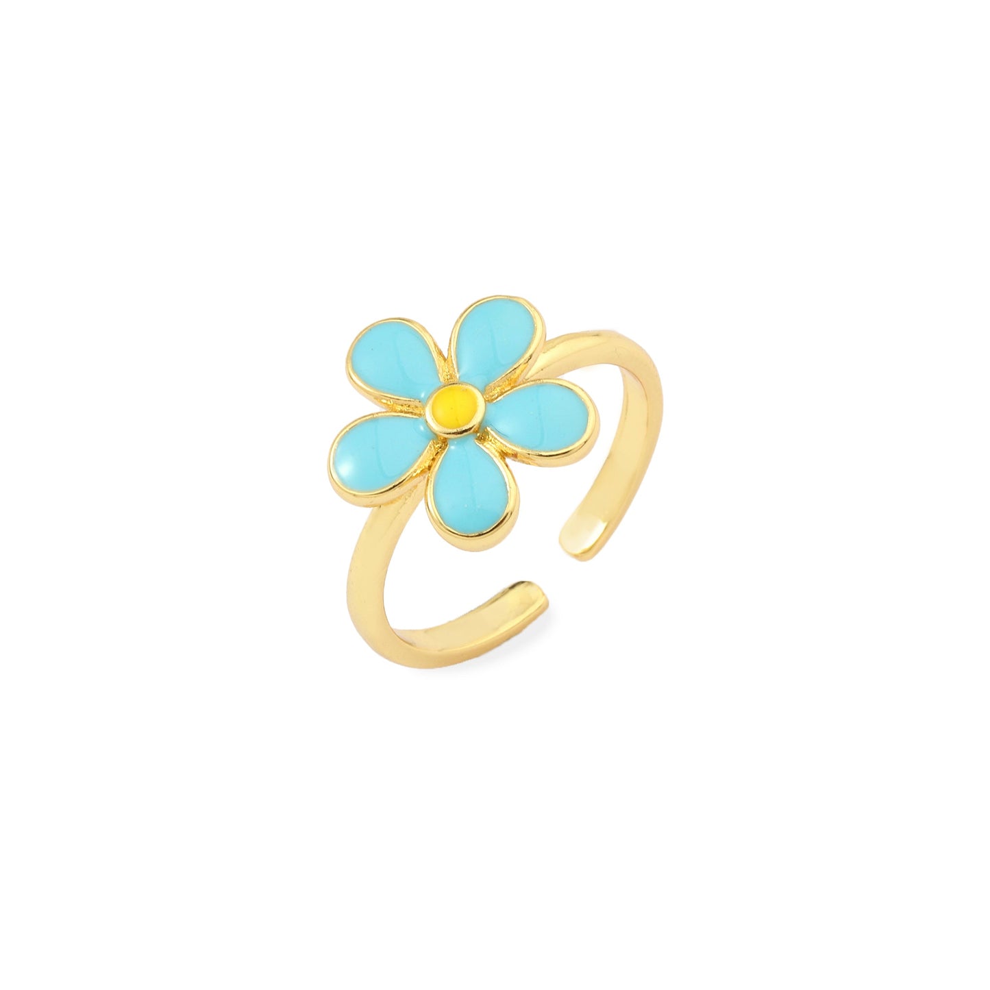 Blue Bud Ring