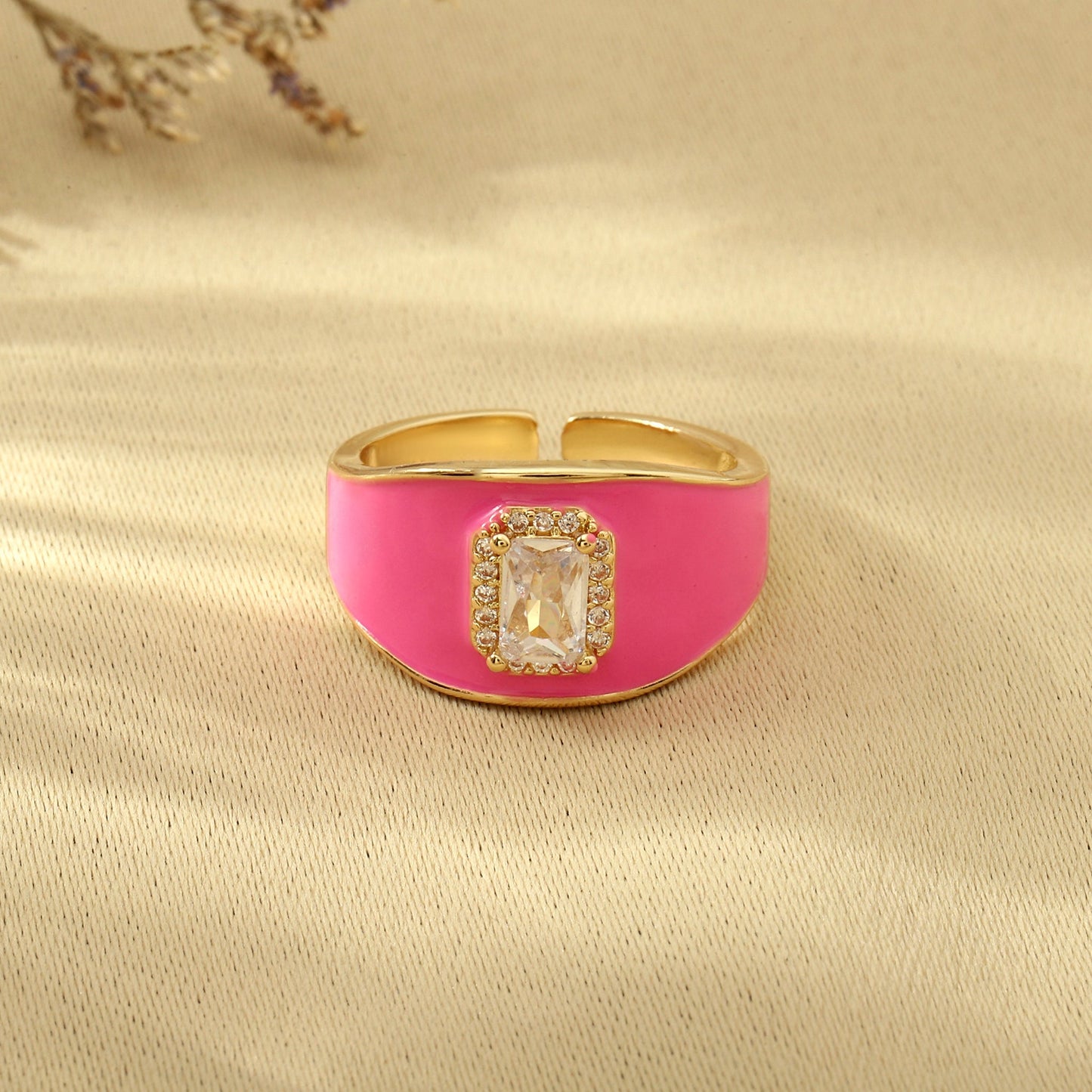 Bold Pink Ring