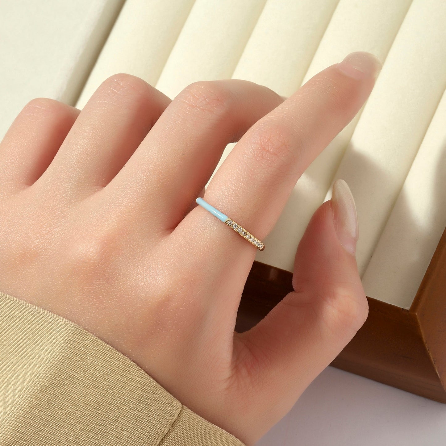 Sublime Periwinkle Ring