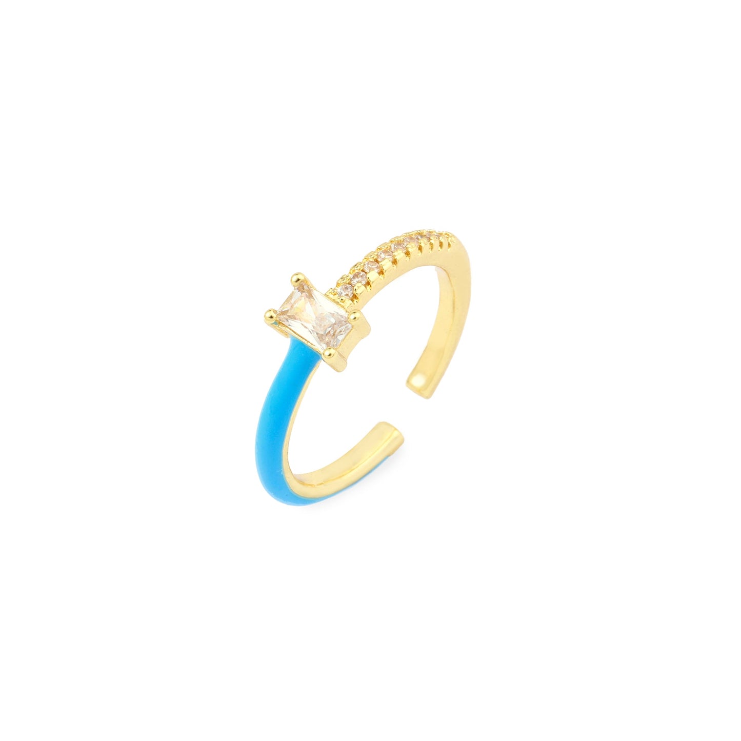 Chroma Sparkle Ring - Blue