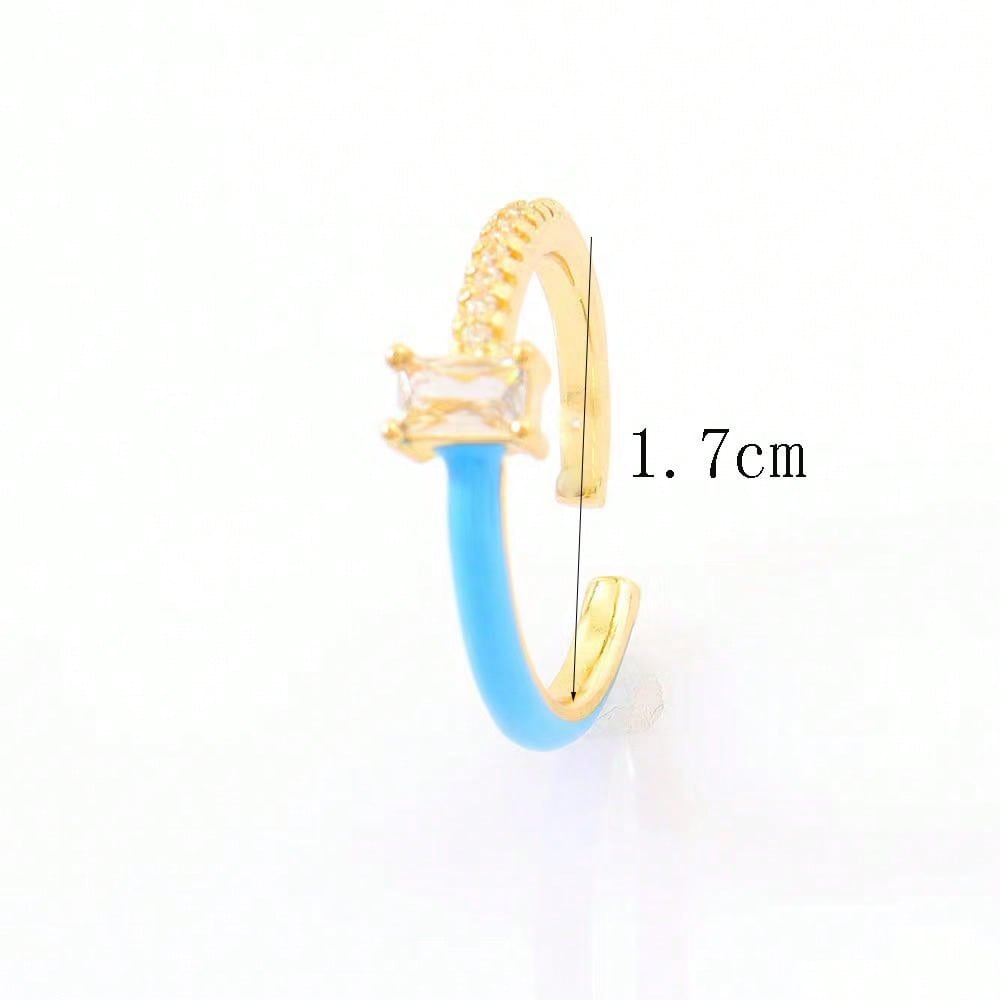 Chroma Sparkle Ring - Blue