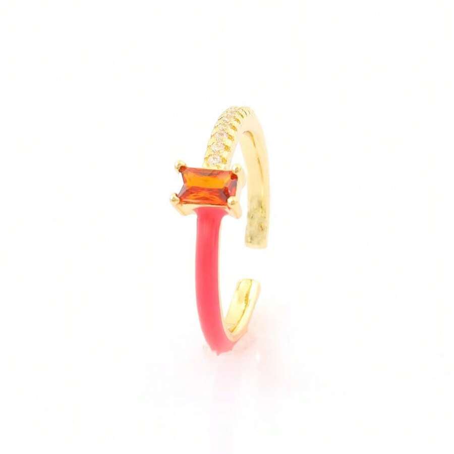 Chroma Sparkle Ring - Red